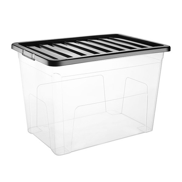 Rebrilliant 80 L Plastic Storage Box Wayfair.co.uk